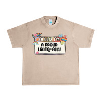 French Oak proud ally Urban Heavy Tee - MaliasSmallBusiness