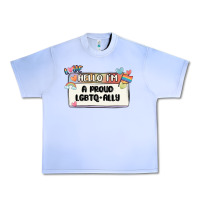 Grape Ice proud ally Urban Heavy Tee - MaliasSmallBusiness