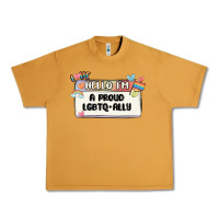 Peanut Butter proud ally Urban Heavy Tee - MaliasSmallBusiness