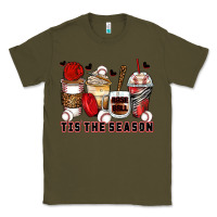 Army Green tis' the season baseball coffee cups Classic Tee - Zillion Design Studio