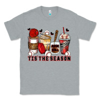 Heather Grey tis' the season baseball coffee cups Classic Tee - Zillion Design Studio