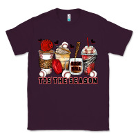 Plum tis' the season baseball coffee cups Classic Tee - Zillion Design Studio