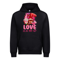 Black love is in the air with gnomies Urban Hoodie - NancyCooperArtShop