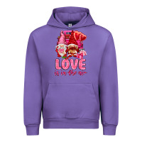 Tulip love is in the air with gnomies Urban Hoodie - NancyCooperArtShop
