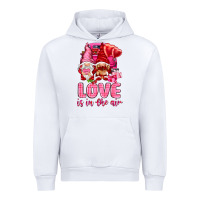 White love is in the air with gnomies Urban Hoodie - NancyCooperArtShop