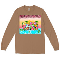 Toasted Coconut beach summer coffee cups Long Sleeve Tee - Zillion Design Studio