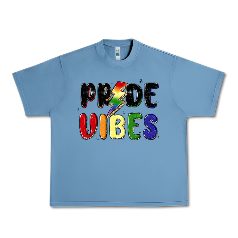 Pride Vibes Urban Heavy Tee by MaliasSmallBusiness | Teevron