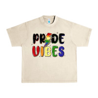 Sandshell pride vibes Urban Heavy Tee - MaliasSmallBusiness