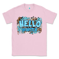 Bubblegum Pink hello winter Classic Tee - RanaPortraitStore