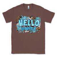 Chestnut hello winter Classic Tee - RanaPortraitStore