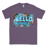 Lavender hello winter Classic Tee - RanaPortraitStore