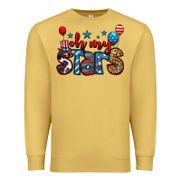 Antique Gold oh my stars 4th of july Premium Sweatshirt - Jasminsmagicworld