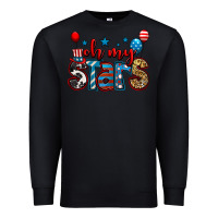 Black oh my stars 4th of july Premium Sweatshirt - Jasminsmagicworld