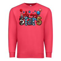 Cardinal oh my stars 4th of july Premium Sweatshirt - Jasminsmagicworld