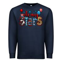 Navy oh my stars 4th of july Premium Sweatshirt - Jasminsmagicworld