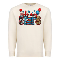 Sandshell oh my stars 4th of july Premium Sweatshirt - Jasminsmagicworld