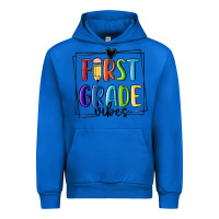 Cobalt 1st grade vibes Urban Hoodie - MaliasSmallBusiness