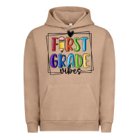 Pigment Burro 1st grade vibes Urban Hoodie - MaliasSmallBusiness