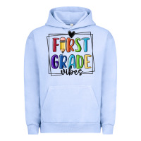 Pigment Grape Ice 1st grade vibes Urban Hoodie - MaliasSmallBusiness