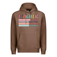 Chestnut retro teacher Premium Hoodie - MaliasSmallBusiness