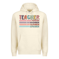 Sandshell retro teacher Premium Hoodie - MaliasSmallBusiness