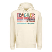 Tofu retro teacher Premium Hoodie - MaliasSmallBusiness