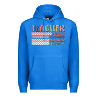 True Royal retro teacher Premium Hoodie - MaliasSmallBusiness