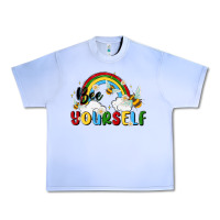 Grape Ice bee yourself Urban Heavy Tee - MaliasSmallBusiness