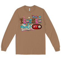 Toasted Coconut teacher mode off Long Sleeve Tee - AdoDesignShop
