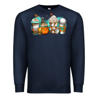Navy golf coffee cups Premium Sweatshirt - Jasminsmagicworld