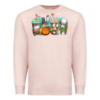 Pale Pink golf coffee cups Premium Sweatshirt - Jasminsmagicworld