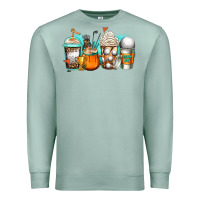 Seafoam golf coffee cups Premium Sweatshirt - Jasminsmagicworld