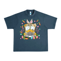 Midnight Navy easter school bus Urban Heavy Tee - MaliasSmallBusiness