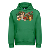 Emerald coffee coffee cups Urban Hoodie - NancyCooperArtShop