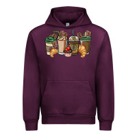 Mauve Wine coffee coffee cups Urban Hoodie - NancyCooperArtShop