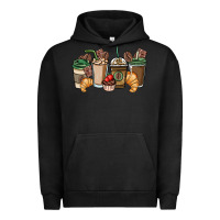 Pigment Black coffee coffee cups Urban Hoodie - NancyCooperArtShop