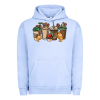 Pigment Grape Ice coffee coffee cups Urban Hoodie - NancyCooperArtShop