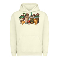 Pigment Pistachio coffee coffee cups Urban Hoodie - NancyCooperArtShop