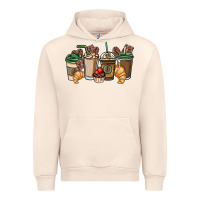 Sandshell coffee coffee cups Urban Hoodie - NancyCooperArtShop