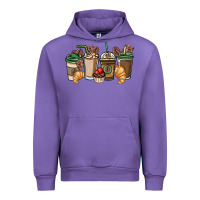 Tulip coffee coffee cups Urban Hoodie - NancyCooperArtShop