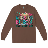 Chestnut nursing diaries no sleep no money no life Long Sleeve Tee - Zillion Design Studio