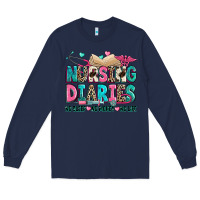 Navy nursing diaries no sleep no money no life Long Sleeve Tee - Zillion Design Studio