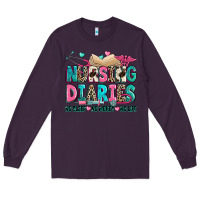 Plum nursing diaries no sleep no money no life Long Sleeve Tee - Zillion Design Studio
