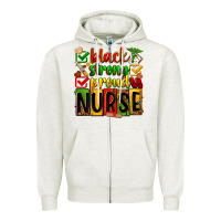 Oatmeal Heather Black strong proud Nurse juneteeenth Zipper Hoodie - Zillion Design Studio