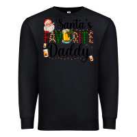 Black santa's favorite daddy Premium Sweatshirt - AdoDesignShop