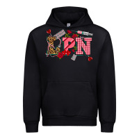 Black valentinesday lpn Urban Hoodie - NancyCooperArtShop