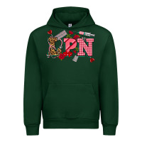 Forest Green valentinesday lpn Urban Hoodie - NancyCooperArtShop