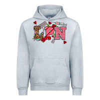 Heather Grey valentinesday lpn Urban Hoodie - NancyCooperArtShop