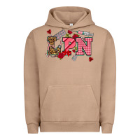 Pigment Burro valentinesday lpn Urban Hoodie - NancyCooperArtShop