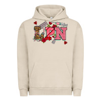 Pigment French Oak valentinesday lpn Urban Hoodie - NancyCooperArtShop